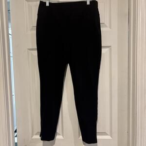 Talbots Tapered Knit Pants Sz 4 Black